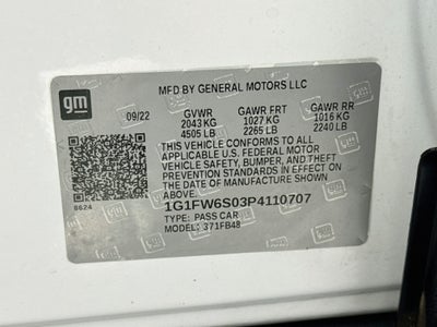 2023 Chevrolet Bolt EV 1LT