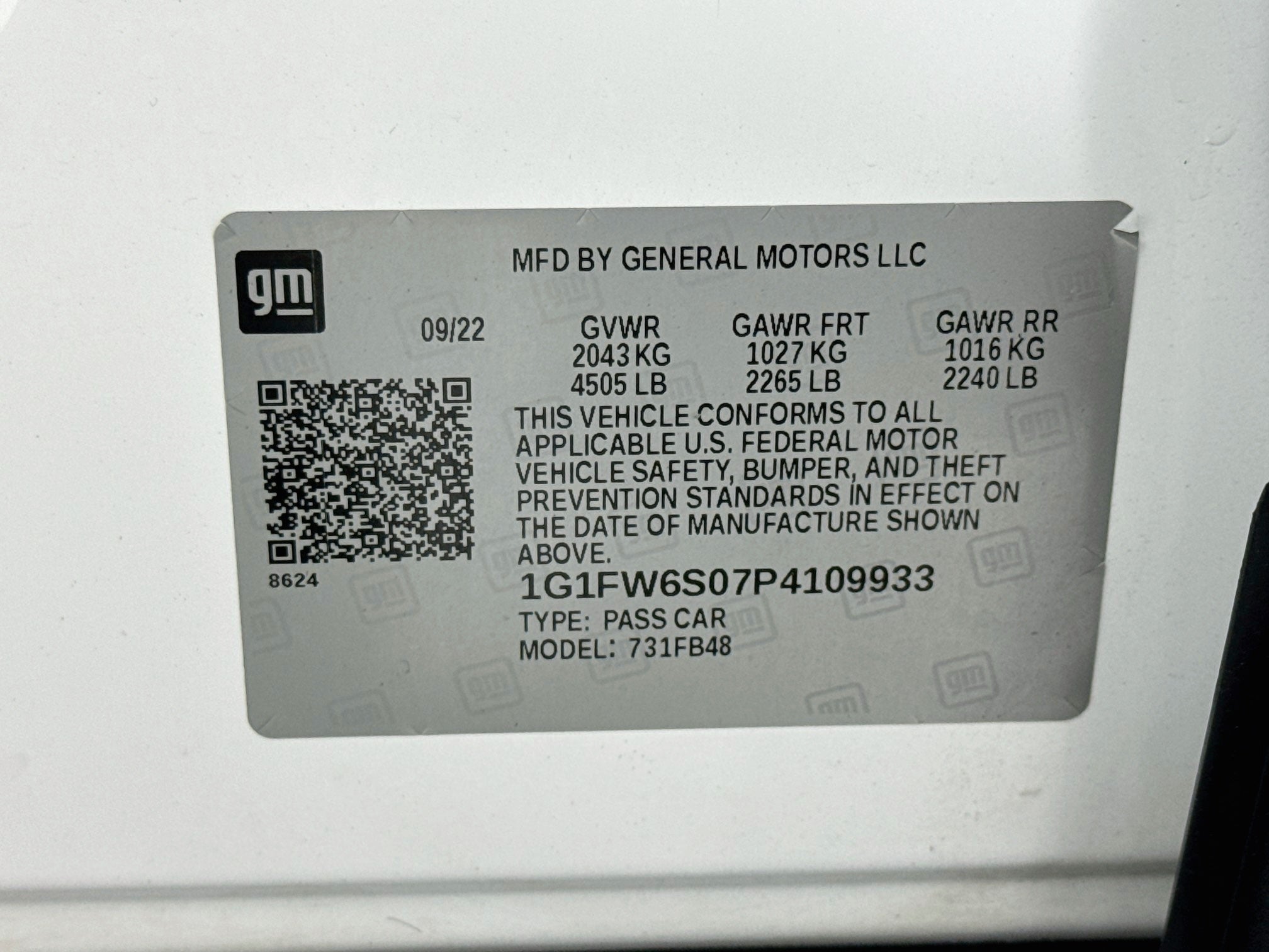 2023 Chevrolet Bolt EV 1LT