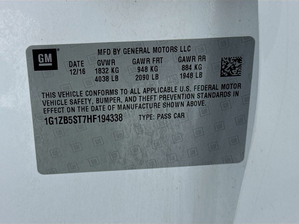 2017 Chevrolet Malibu LS