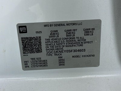 2025 Chevrolet Silverado 2500 HD LT