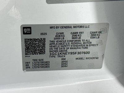 2025 Chevrolet Silverado 2500 HD LT
