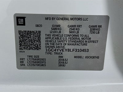 2020 Chevrolet Silverado 3500 HD High Country