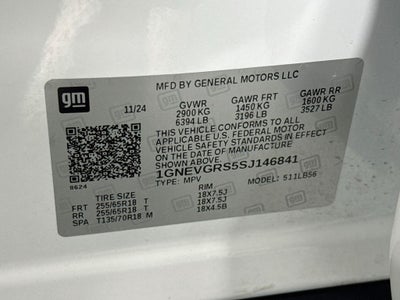 2025 Chevrolet Traverse LT