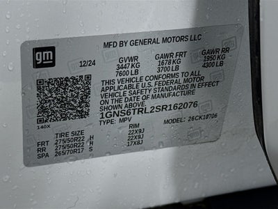 2025 Chevrolet Tahoe High Country