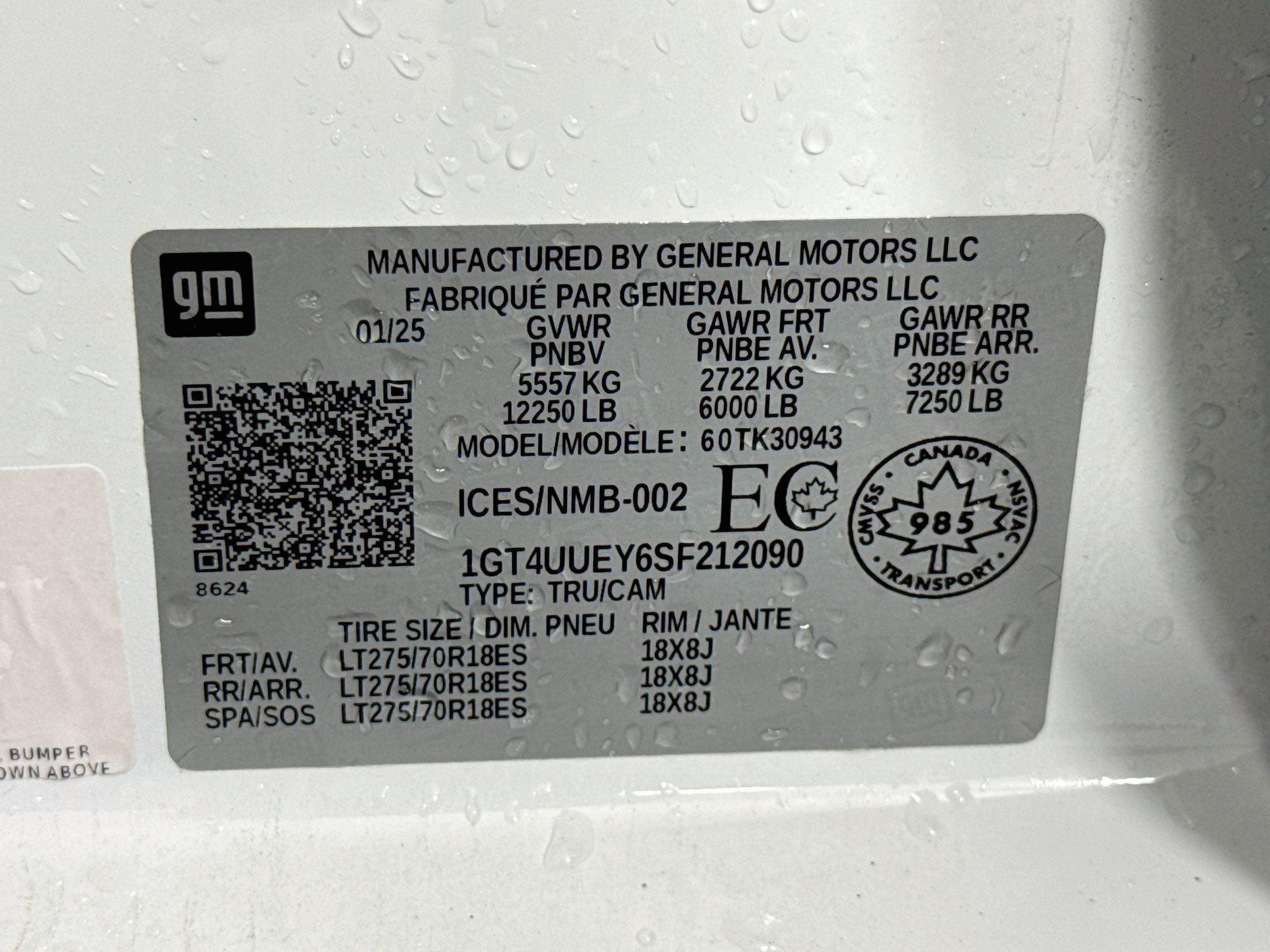 2025 GMC Sierra 3500 HD SLT