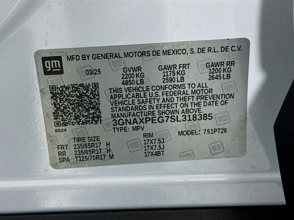 2025 Chevrolet Equinox LT