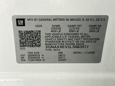 2020 Chevrolet Equinox Premier