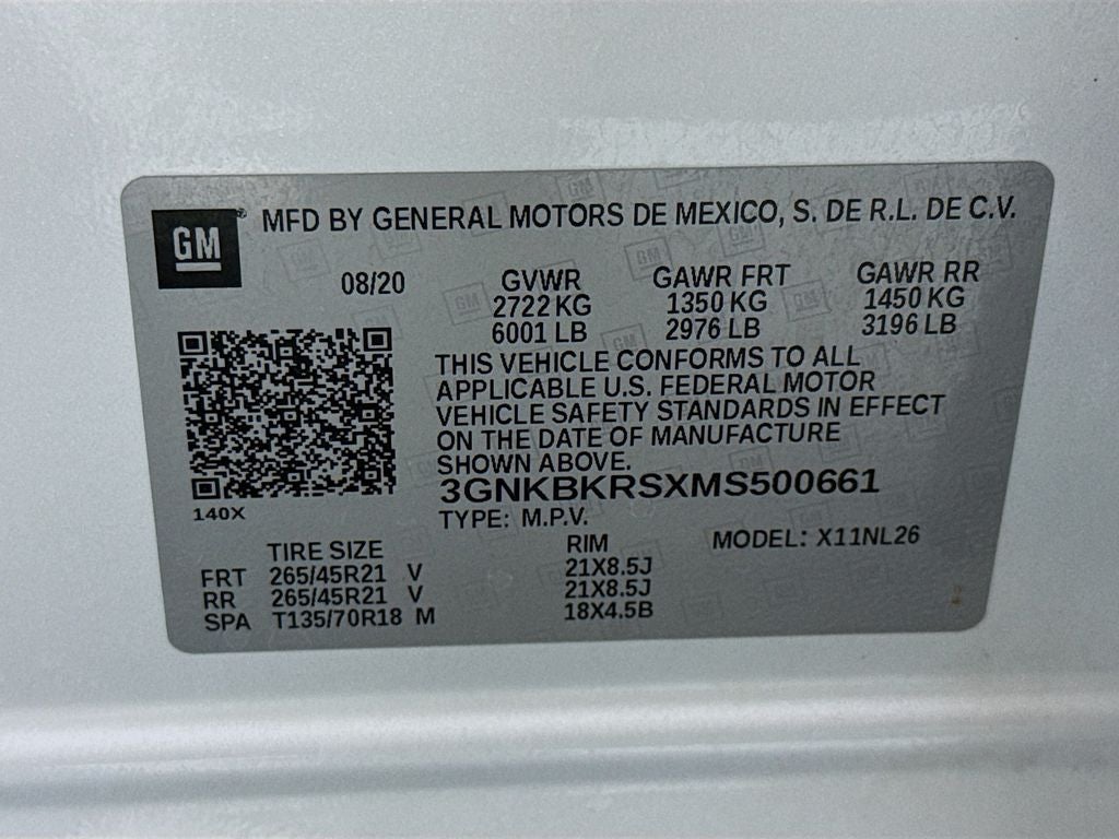 2021 Chevrolet Blazer RS